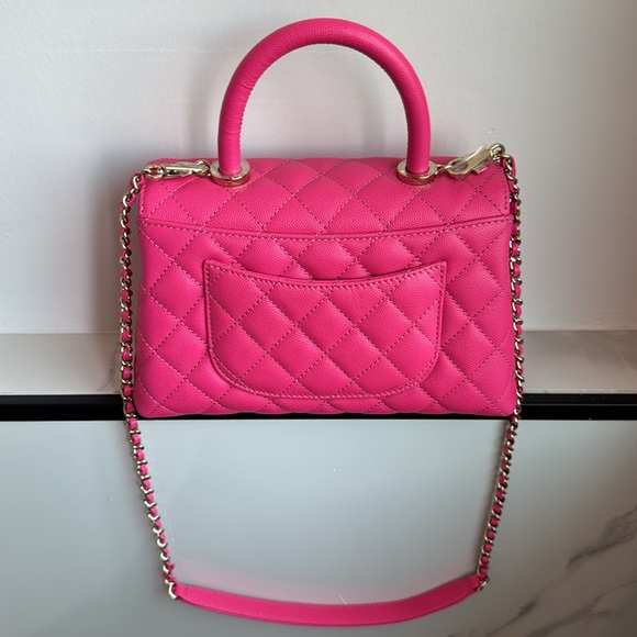 Chanel Caviar Quilted Coco Mini Handle Flap 💕 - Picture 9 of 9
